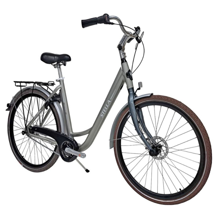 Bicicleta oras 28" STELLA Livorno 28080, cadru aluminiu, manete revoshift, frane mecanica disc/V-Brake, 7 viteze [2]