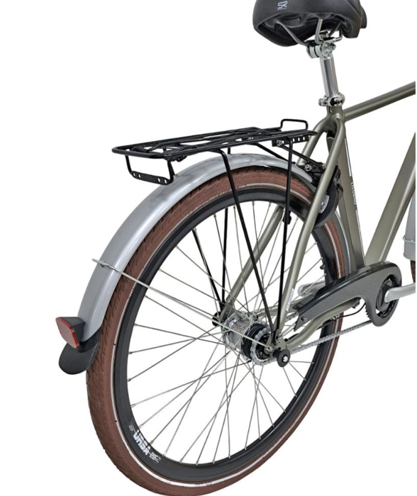 Bicicleta oras STELLA Livorno 28081, cadru aluminiu, manete revoshift, frane mecanica disc/torpedo, 7 viteze, gri [8]