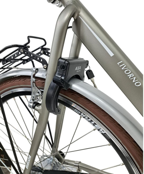 Bicicleta oras STELLA Livorno 28082, cadru aluminiu, manete revoshift, frane mecanica disc/V-Brake, 7 viteze [7]