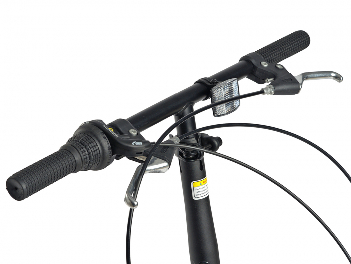 Bicicleta pliabila 20" VELORS Polo V2053, cadru otel, frane V-Brake, 7 viteze, alb/rosu [4]