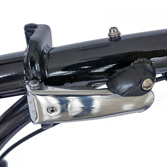 Bicicleta pliabila 20" VELORS Advantage, cadru otel, frane V-Brake, 6 viteze, negru/rosu [6]