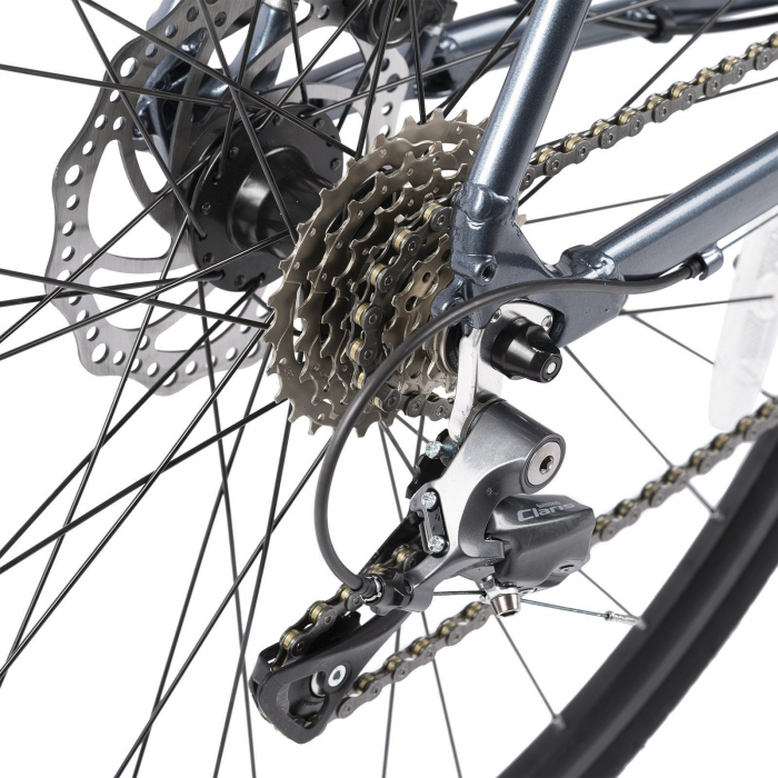 Bicicleta Road CARPAT Pro C27216C, cadru aluminiu 22", frane disc,16 viteze [8]