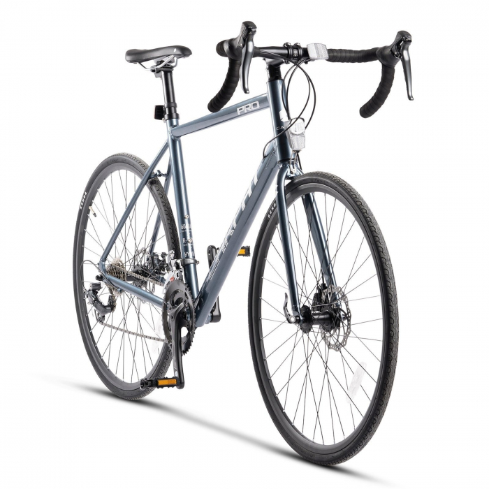 Bicicleta Road CARPAT Pro C27216C, cadru aluminiu 22", frane disc,16 viteze [2]
