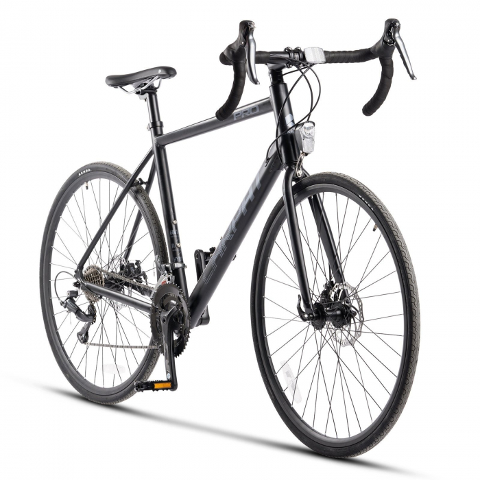 Bicicleta Road CARPAT Pro C27216C, cadru aluminiu 22", frane disc,16 viteze [2]