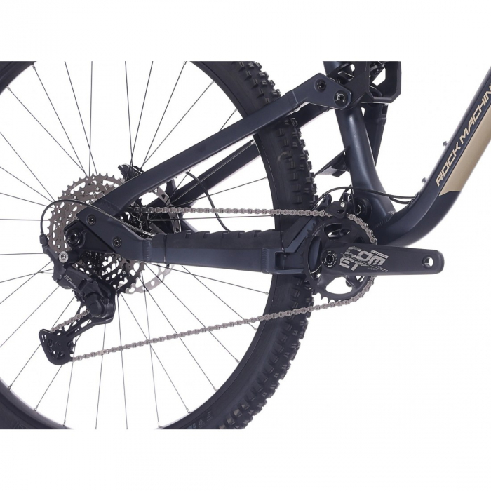 Bicicleta Rock Machine Whizz FS I 50 29 Matte Deep Ocean Blue 16.0 - (M) [8]