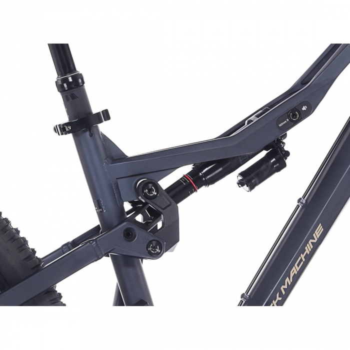 Bicicleta Rock Machine Whizz FS II 50 27.5/29 Matte Deep Ocean Blue 16.0 - (M) [2]