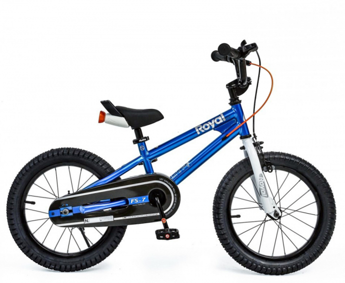 Bicicleta copii 14" ROYAL BABY Freestyle 7.0 NF, albastru, varsta 3-5 ani [2]