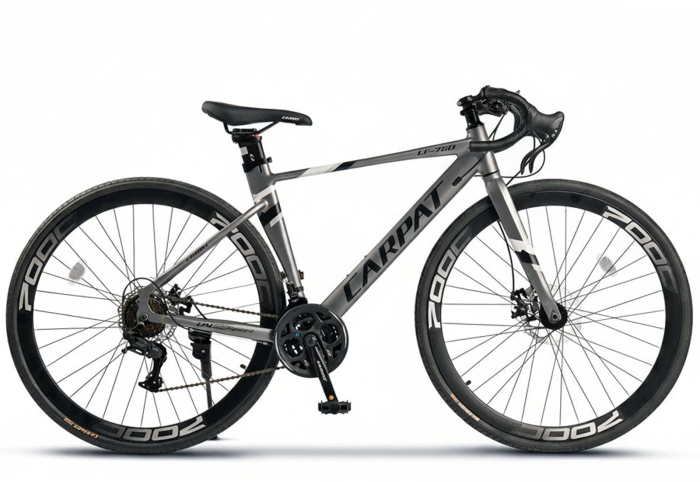 Bicicleta sosea 28" CARPAT LF-760, cadru aluminiu 17", manete ergopower, frane disc, 24 viteze [2]