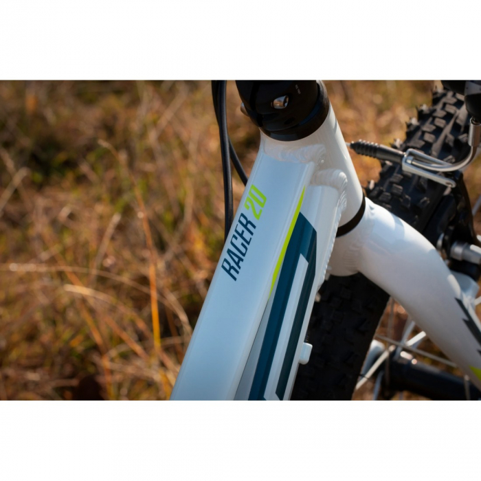 Bicicleta Superior Racer XC 20 Gloss White/Blue/Neon Yellow [4]
