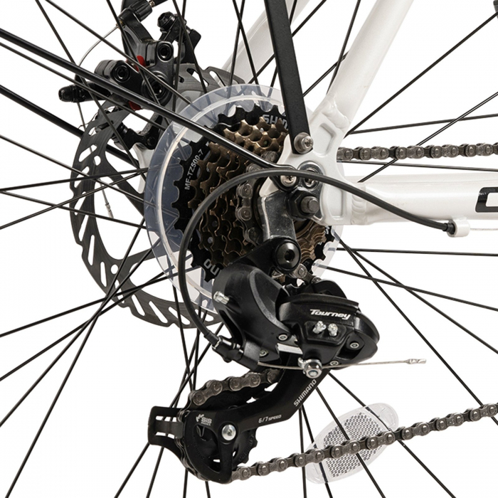 Bicicleta Trekking 28" CARPAT Altay, cadru aluminiu 18", manete secventiale, frane disc, 21 viteze [7]