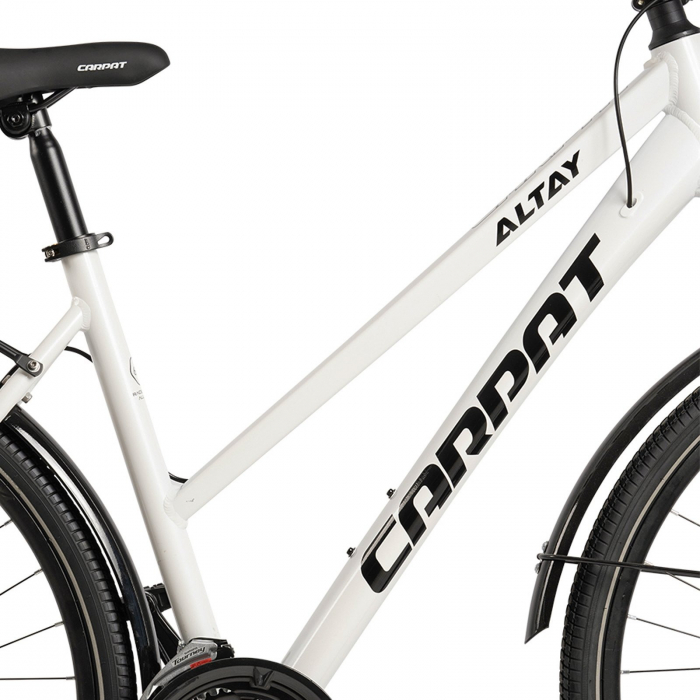 Bicicleta Trekking 28" CARPAT Altay, cadru aluminiu 18", manete secventiale, frane disc, 21 viteze [10]