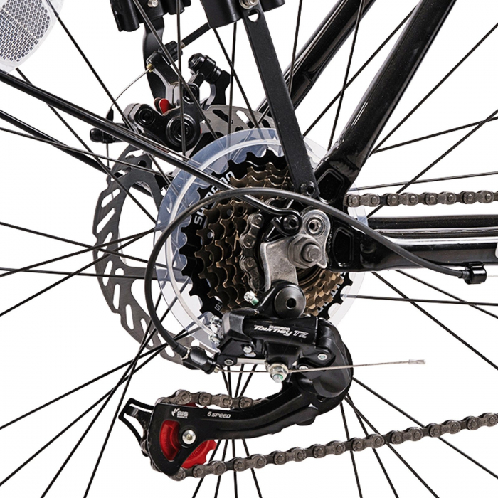 Bicicleta Trekking 28" CARPAT Rocky, cadru aluminiu 18", manete secventiale, frane disc, 21 viteze [7]