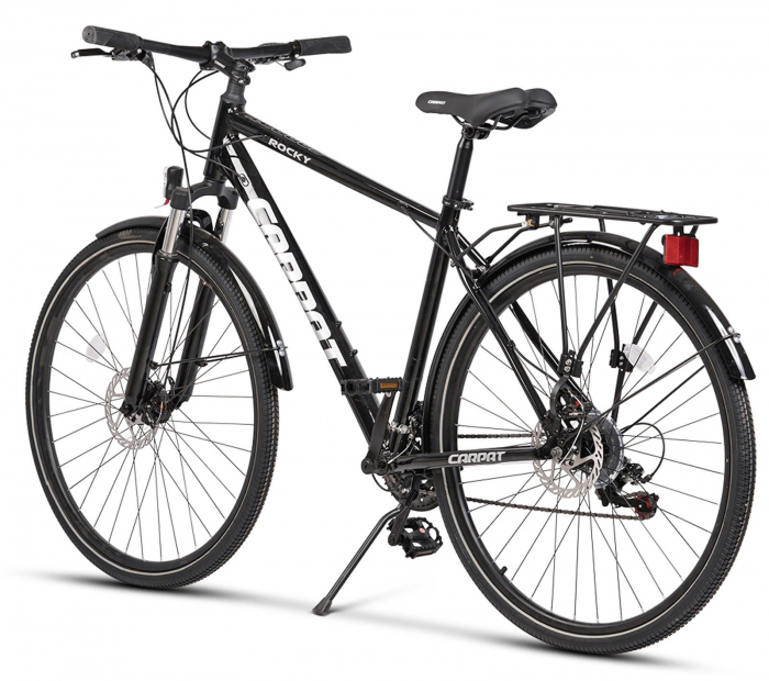 Bicicleta Trekking 28" CARPAT Rocky, cadru aluminiu 18", manete secventiale, frane disc, 21 viteze [3]