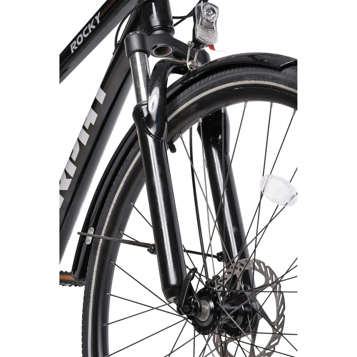 Bicicleta Trekking 28" CARPAT Rocky, cadru aluminiu 18", manete secventiale, frane disc, 21 viteze [4]