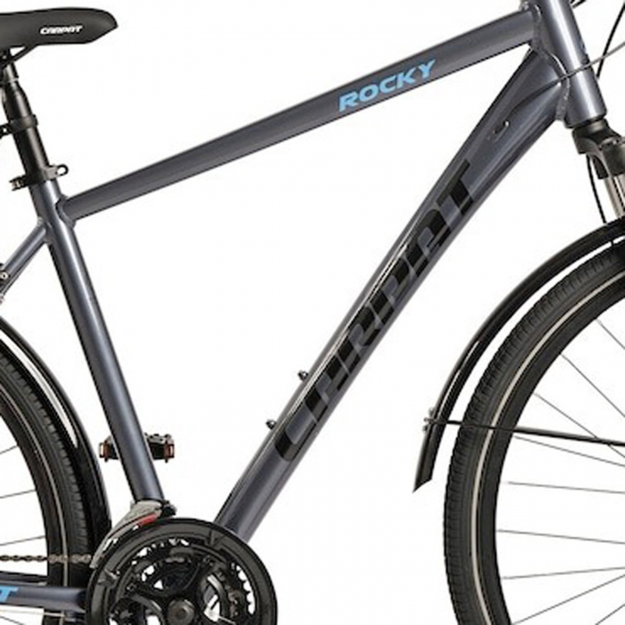 Bicicleta Trekking 28" CARPAT Rocky, cadru aluminiu 18", manete secventiale, frane disc, 21 viteze [11]