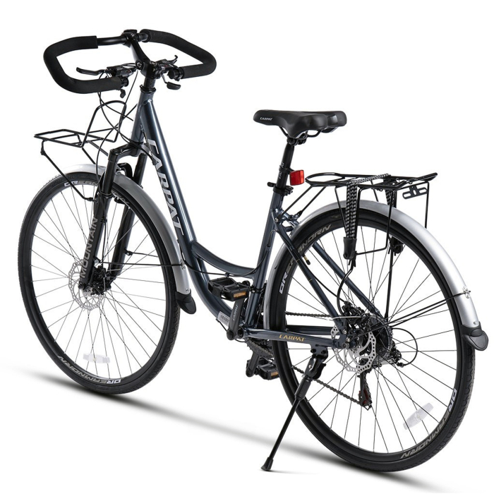 Bicicleta Trekking 28" CARPAT Smart, cadru otel 18", manete secventiale, frane disc, 21 viteze [3]