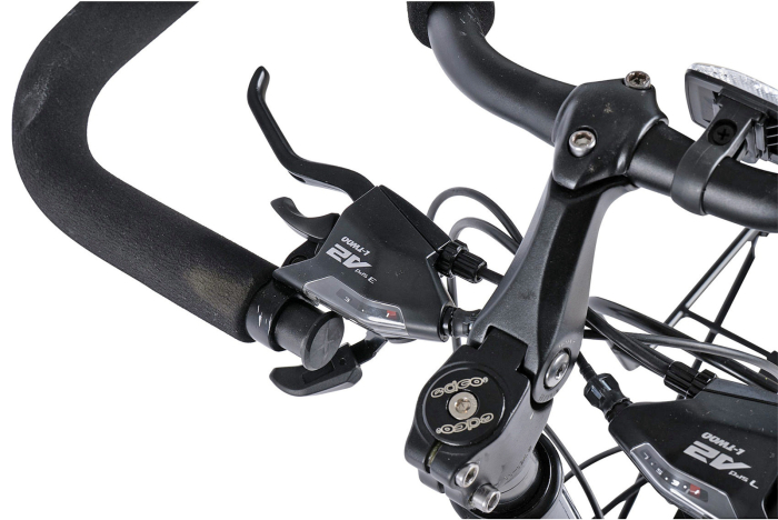 Bicicleta Trekking 28" CARPAT Smart, cadru otel 18", manete secventiale, frane disc, 21 viteze [8]