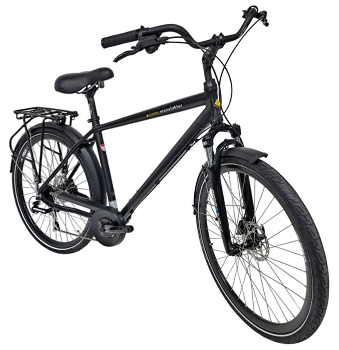 Bicicleta oras 28" KREIDLER Kieler Man, cadru aluminiu, manete secventiale, frane hidraulice, 8 viteze, negru [2]