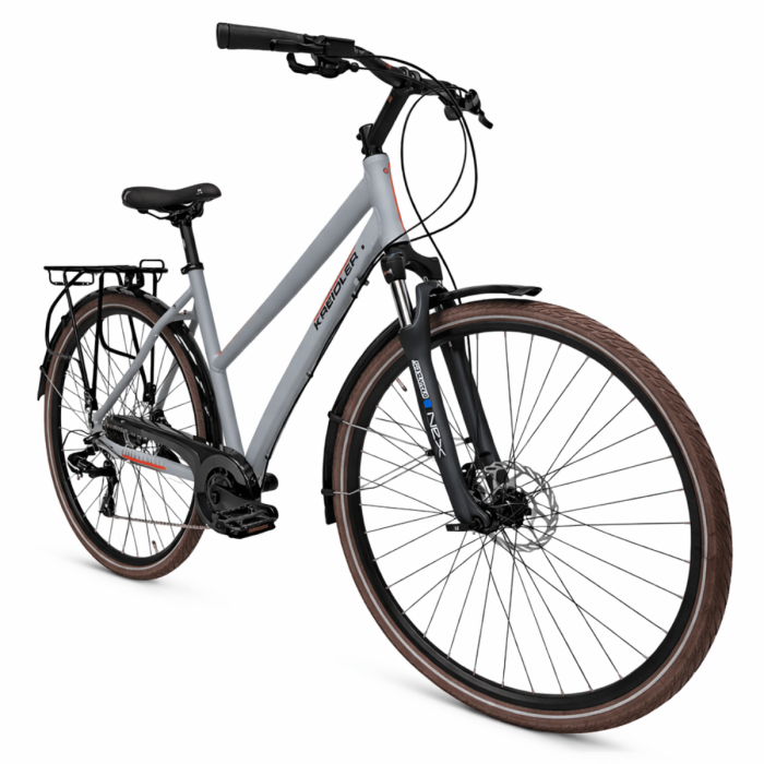 Bicicleta Trekking Kreidler 52856 - 28 inch, M, Gri [2]