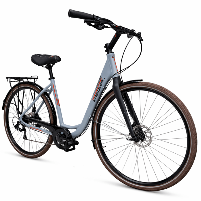 Bicicleta Trekking Kreidler 52857 - 28 inch, M, Gri [2]