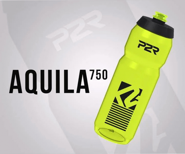 Bidon apa 0.75L P2R Aquila, verde/negru [2]