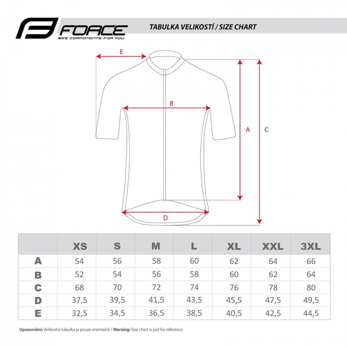 Tricou ciclism FORCE View, maneca scurta [3]