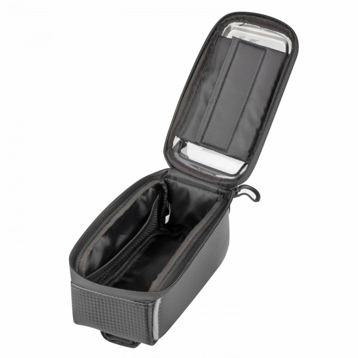 Borseta cadru 1L FORCE Clash cu compartiment telefon, neagra [3]