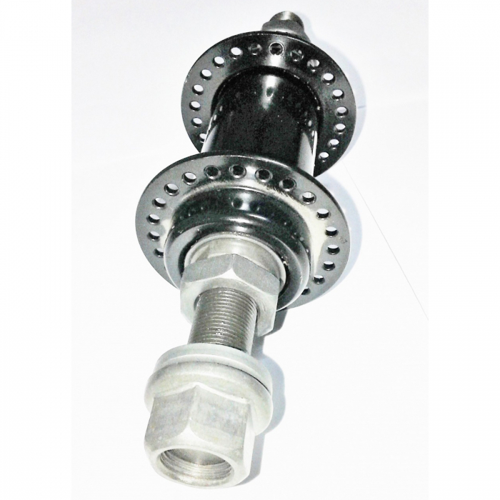 Butuc fata BMX DHS 2005A, otel, 48H, frana U-Brake, negru [2]