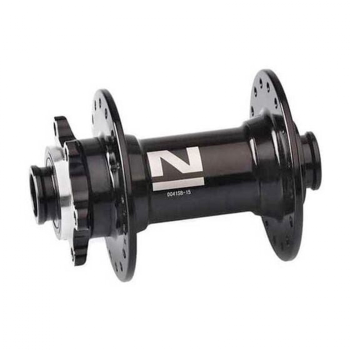 Butuc fata NOVATEC D041SB15 32H, aluminiu, 32H, frana disc, ax 15x100 mm, negru [1]