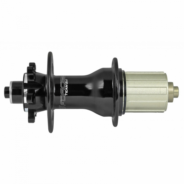 Butuc spate FORCE Basic, aluminiu, 32H, frana disc, 8/12 viteze, negru [1]