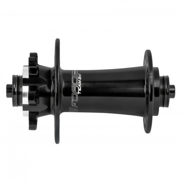 Butuc fata FORCE Team 2in1, 32H, aluminiu, frana disc, negru [1]