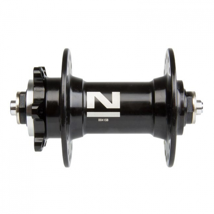 Butuc fata NOVATEC D041SB, aluminiu, frana disc, ax QR-249F, negru [1]