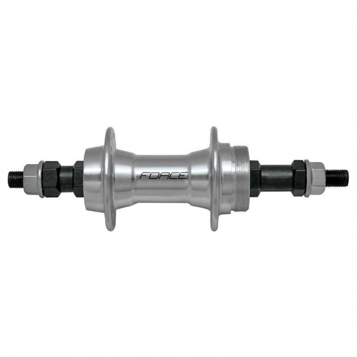 Butuc spate FORCE, aluminiu, 36H, frana V-Brake, 6/7 viteze, argintiu [1]