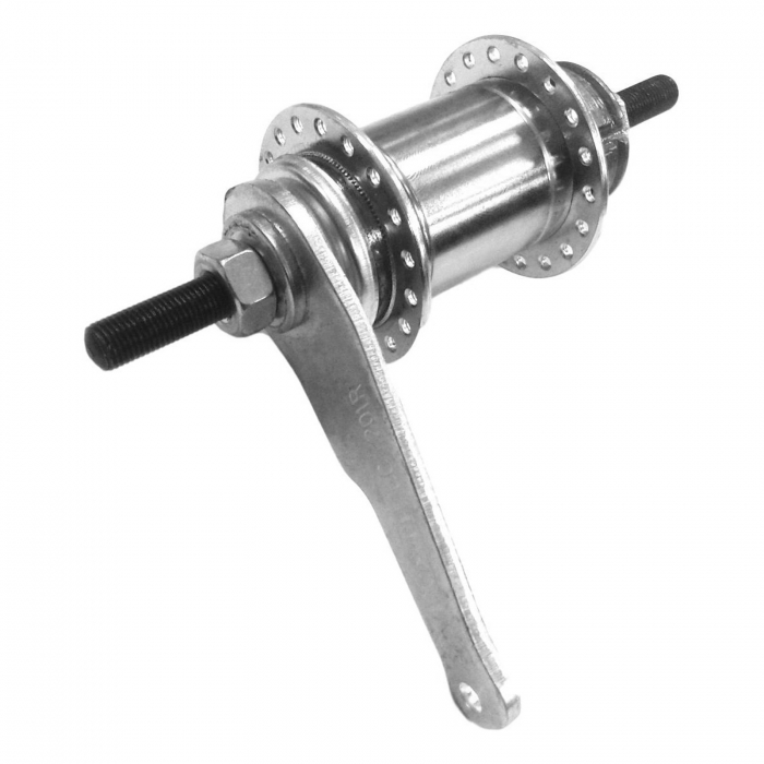 Butuc spate torpedo POWER LC-201R, 36H, argintiu [2]