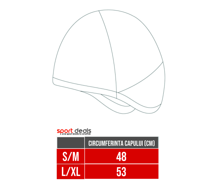 Caciula sub casca FORCE Spike, neagra [3]