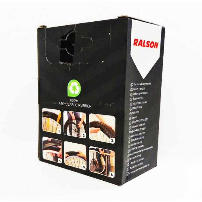 Camera bicicleta 12"x1.5-2.125 RALSON, valva AV35 [3]