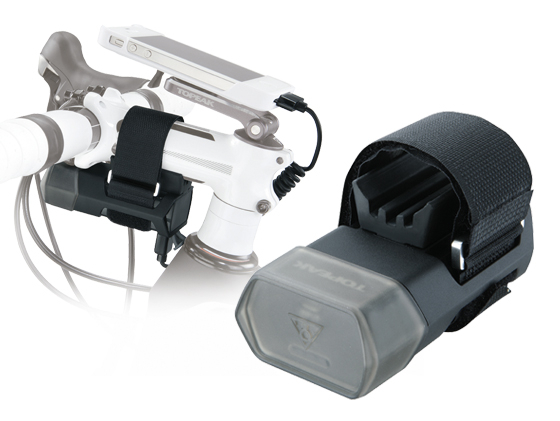 Carcasa Husa Topeak Ridecase Iphone 4, Carbon-Nylon, reglabila, neagra [6]