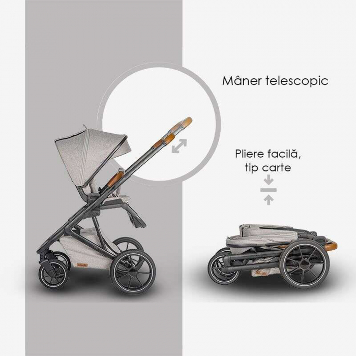 Carucior modular 2in1 COCCOLLE Nessia Diamond black [23]