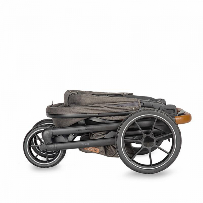 Carucior modular 2in1 COCCOLLE Nessia Anthracite + Balansoar bebelusi COCCOLLE Velio Butternut [12]