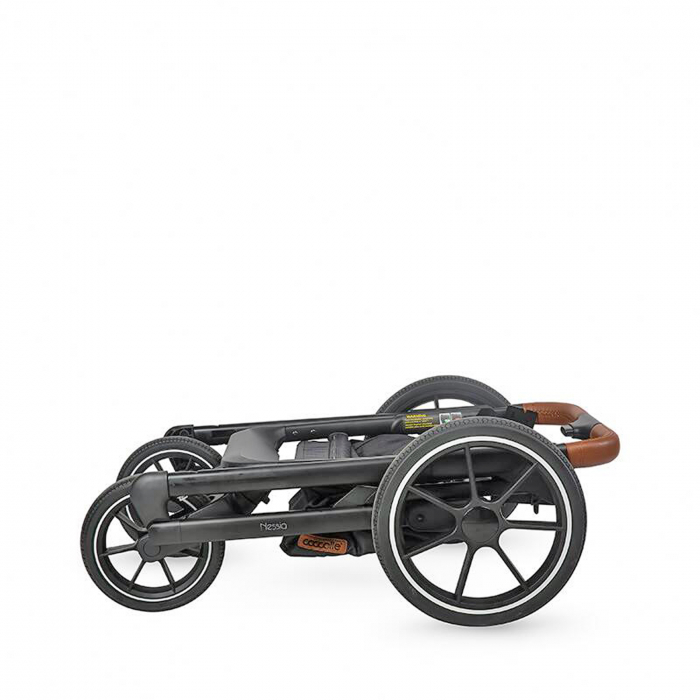 Carucior modular 2in1 COCCOLLE Nessia Lunar rock+Balansoar bebelusi COCCOLLE Velio Butternut [17]