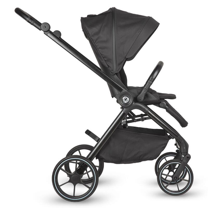 Carucior modular 2in1 Coccolle Serry Jet black+ Scoica auto iSize Coccolle Knox Black [6]