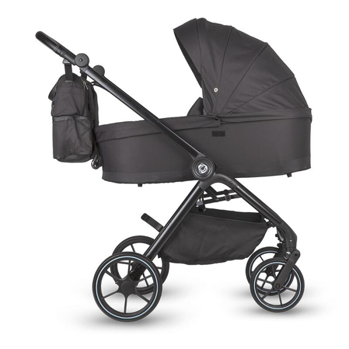 Carucior modular 2in1 Coccolle Serry Jet black+ Scoica auto iSize Coccolle Knox Black [5]