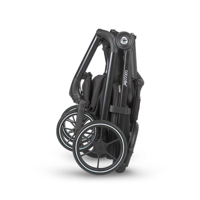 Carucior modular 2in1 Coccolle Serry Jet black+ Scoica auto iSize Coccolle Knox Black [9]