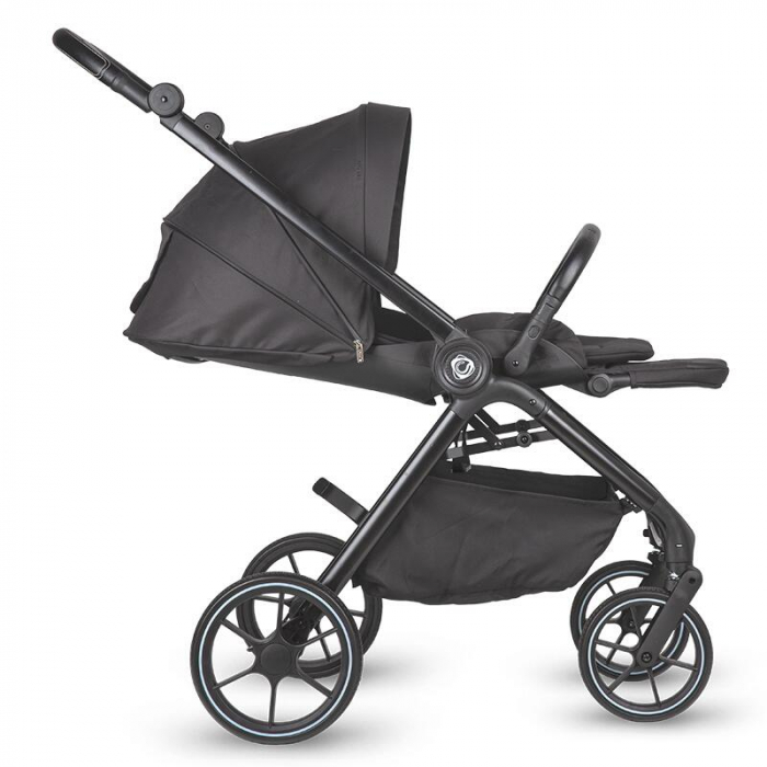 Carucior modular 2in1 Coccolle Serry Jet black+ Scoica auto iSize Coccolle Knox Greystone [7]
