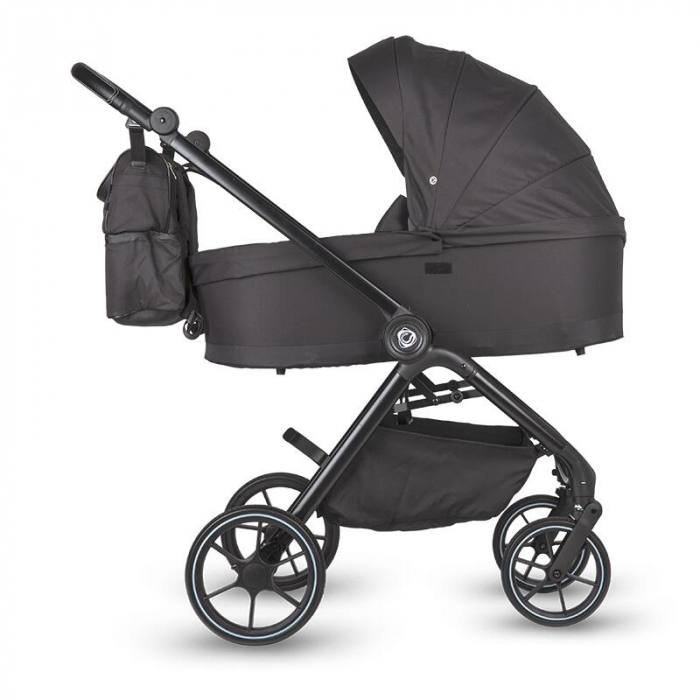Carucior modular 2in1 Coccolle Serry Jet black+ Scoica auto iSize Coccolle Knox Greystone [5]