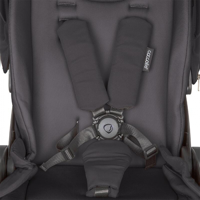 Carucior modular 2in1 Coccolle Serry Jet black+ Scoica auto iSize Coccolle Knox Greystone [11]