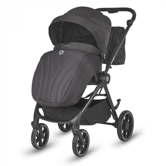 Carucior modular 2in1 Coccolle Serry Jet black+ Scoica auto iSize Coccolle Knox Greystone [3]