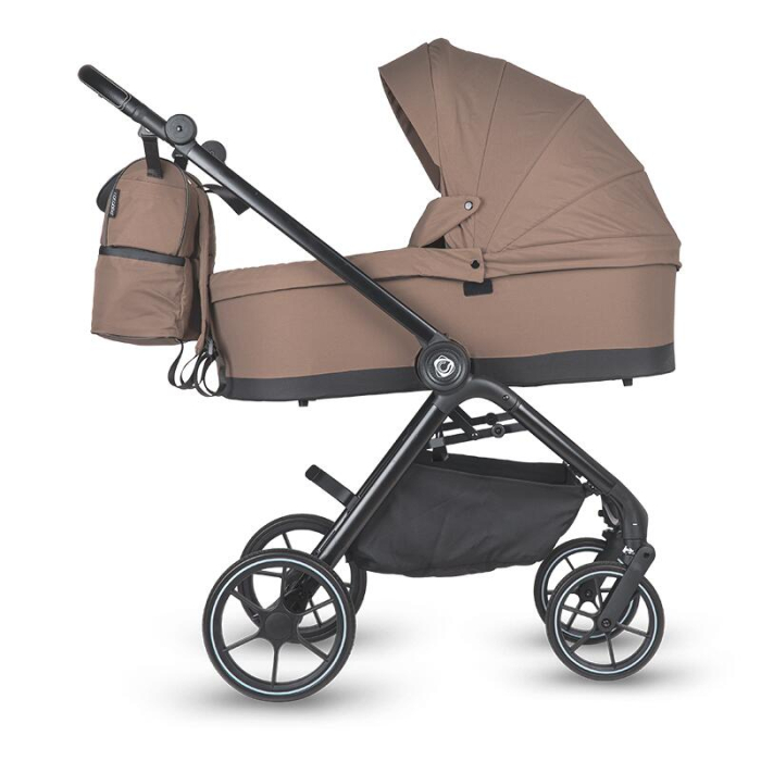 Carucior modular 2in1 Coccolle Serry Light taupe+ Scoica auto iSize Coccolle Knox Black [5]