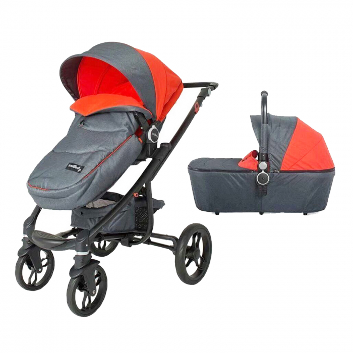 Carucior modular 2in1 DHS Arrow rosu [1]