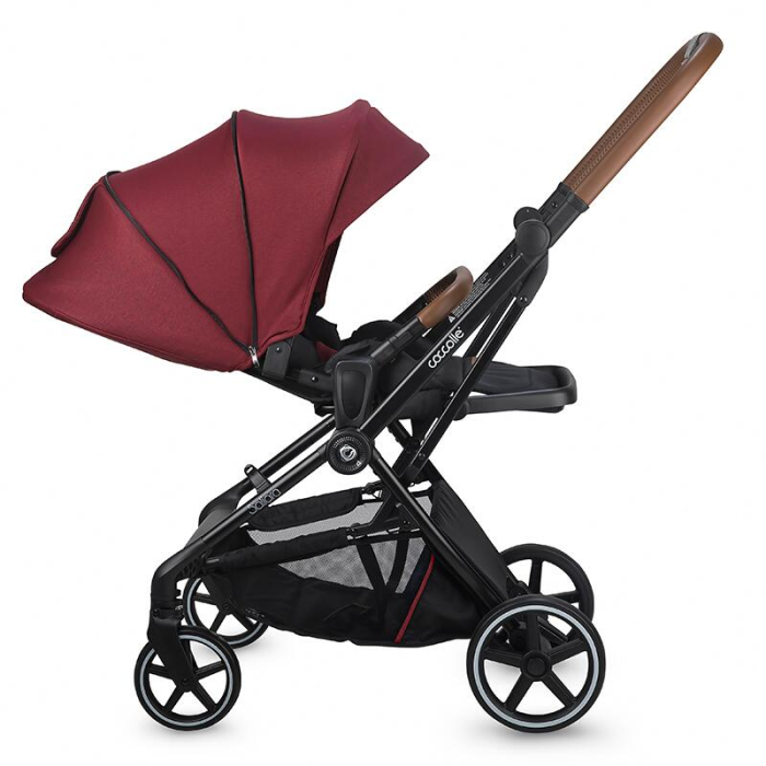 Carucior modular 3in1 Coccolle Saliara Cabernet+ Scoica auto iSize Coccolle Knox Black [10]